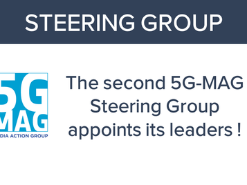 The second 5G-MAG Steering Group appoints its leaders !