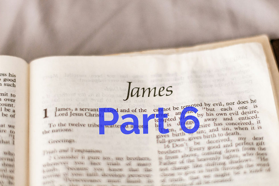 Part 6 of James: Don’t Be Fooled, Not All Wisdom Is From Above