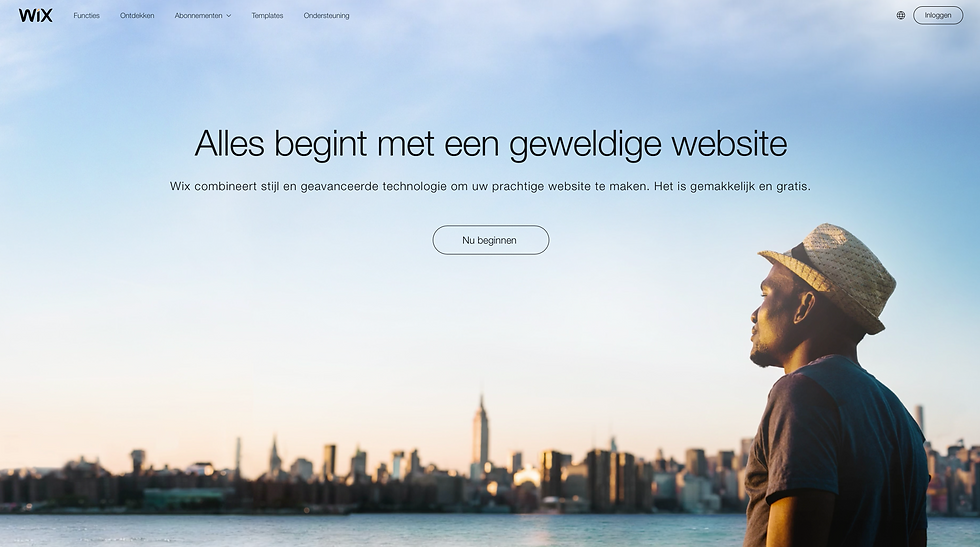 hulp wix website