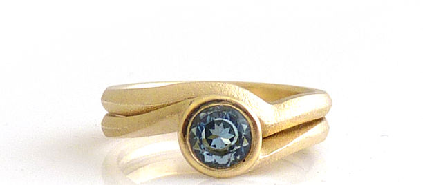 Tidal Rings: Carving a Shaped Wedding Ring