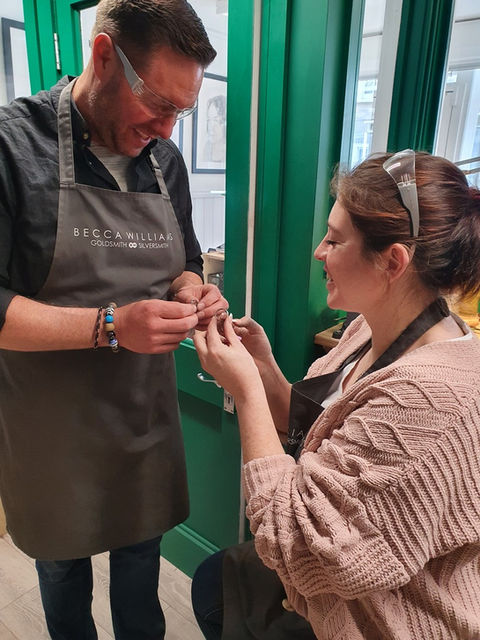 Make your own wedding ring.