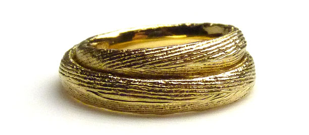 Cuttlefish Cast Wedding Rings