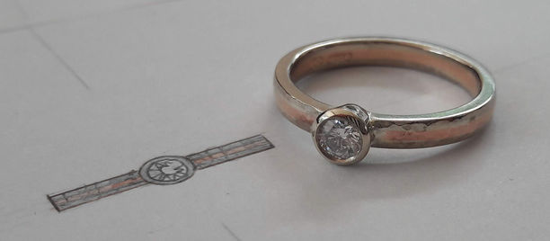 Recycled Engagement Ring