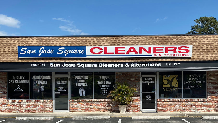 Dry Cleaning San Jose Square Cleaners Jacksonville