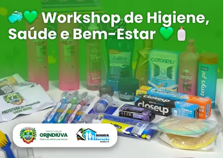 🧼💚 Workshop de Higiene, Saúde e Bem-Estar 💚🧴
