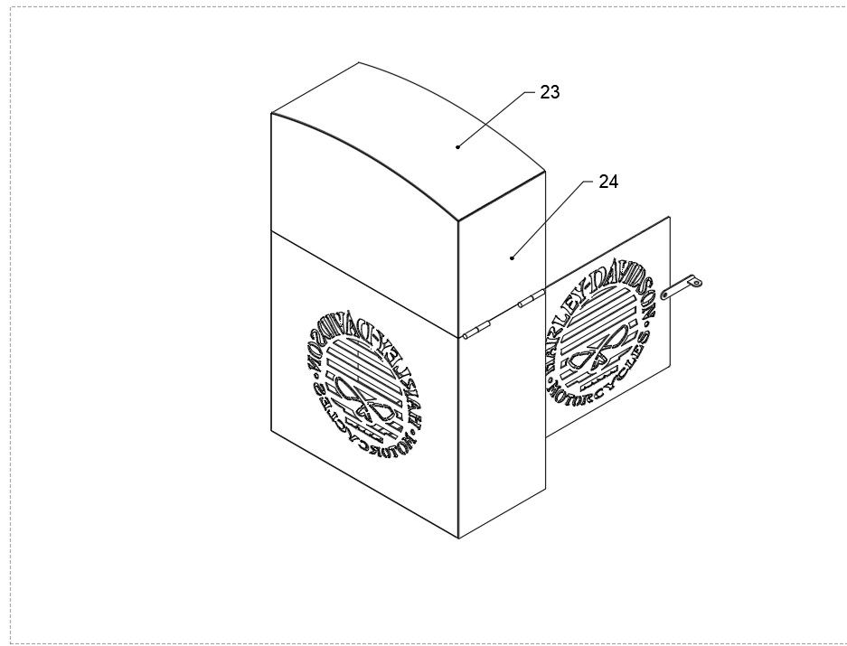 Thumbnail: Fire pit "Lighter" . DXF fire pit, file plasma, laser cutti