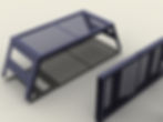 Thumbnail: Folding grill. DXF file plasma, laser cutting