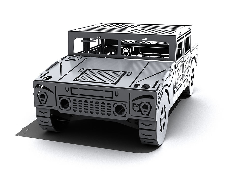 Thumbnail: Fire pit DXF fire pit, file plasma, laser cutting.
