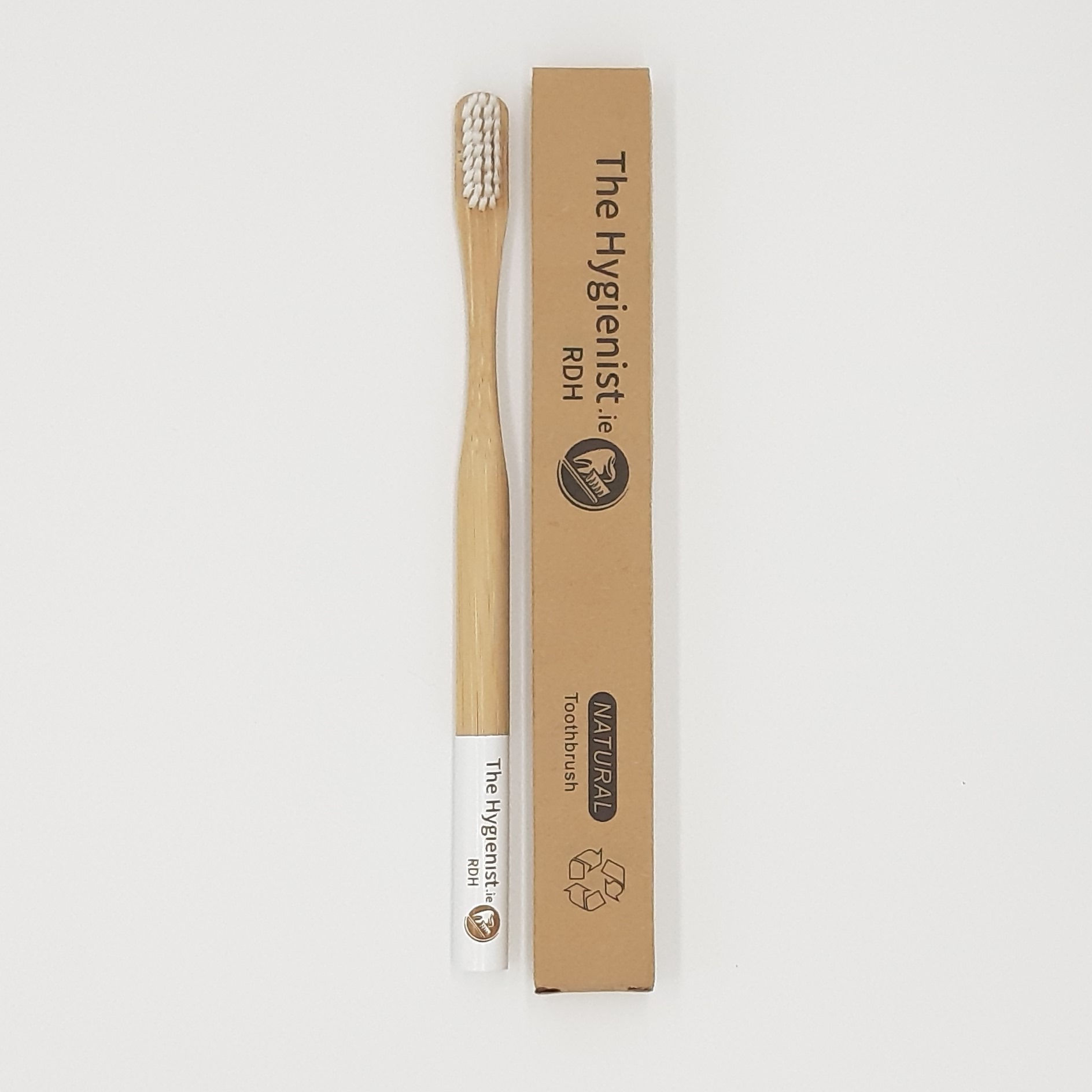 The Hygienist Bamboo Toothbrush White