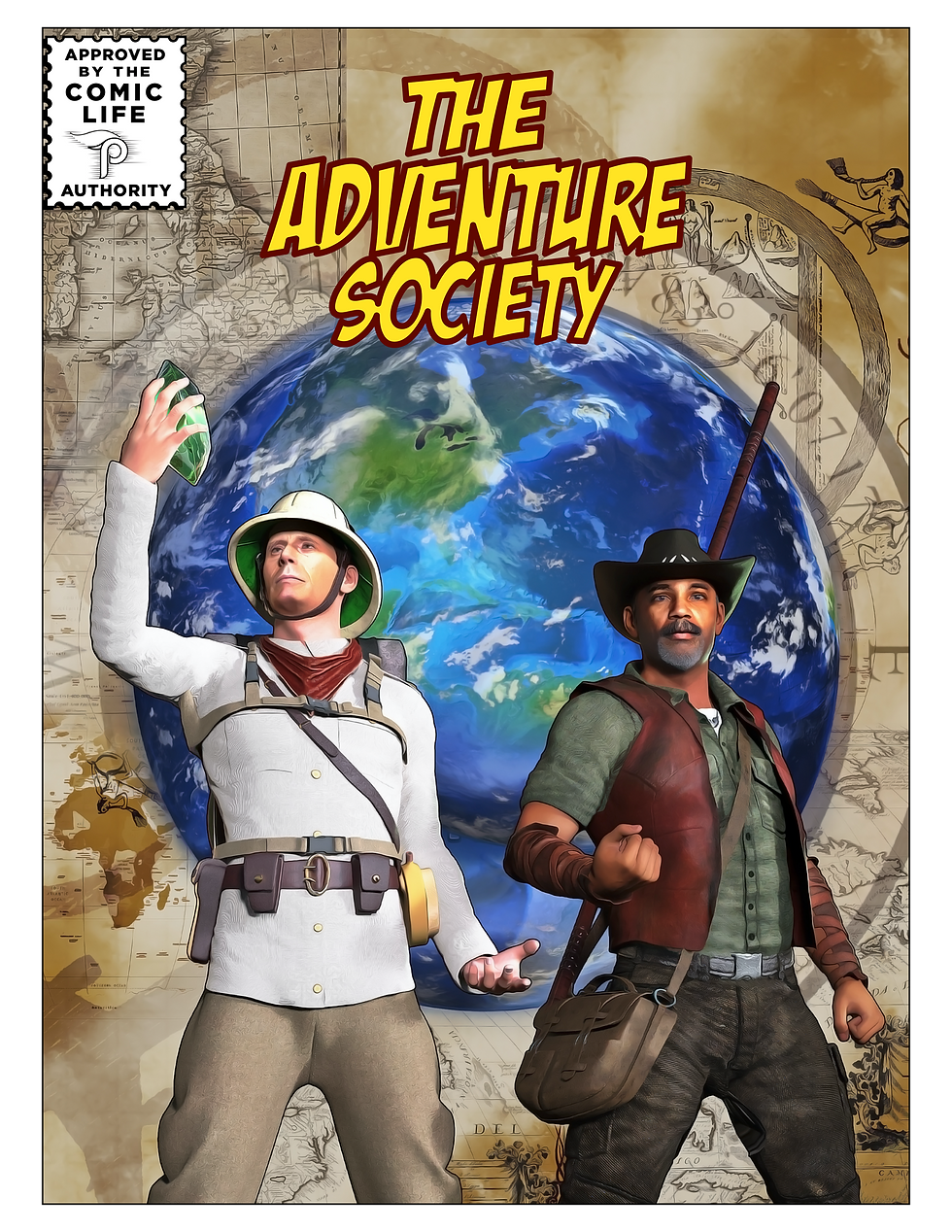 Nelson's Wildlife Safari- Comic Cover