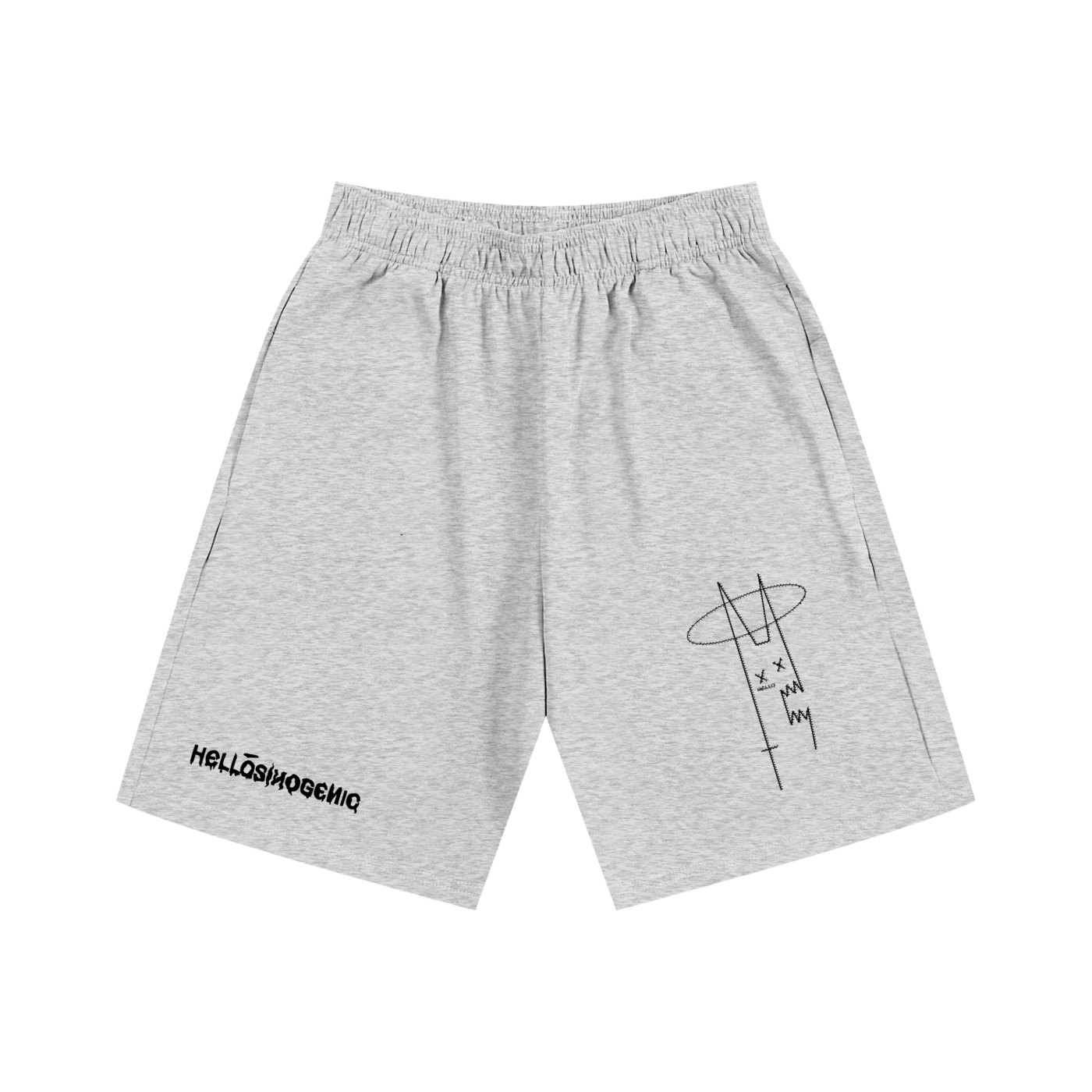 HELLOSINOGENIC Essential Heavyweight Cotton Shorts