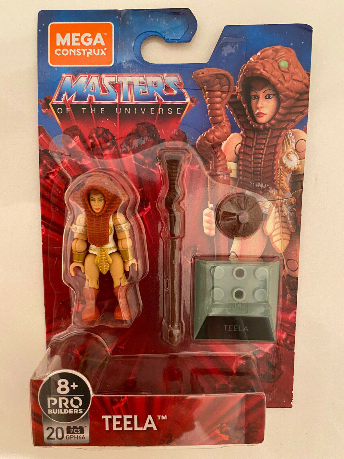MEGA CONSTRUX PRO - MASTERS OF UNIVERSE - TEELA - VERSION 2 - MUTU - NEW