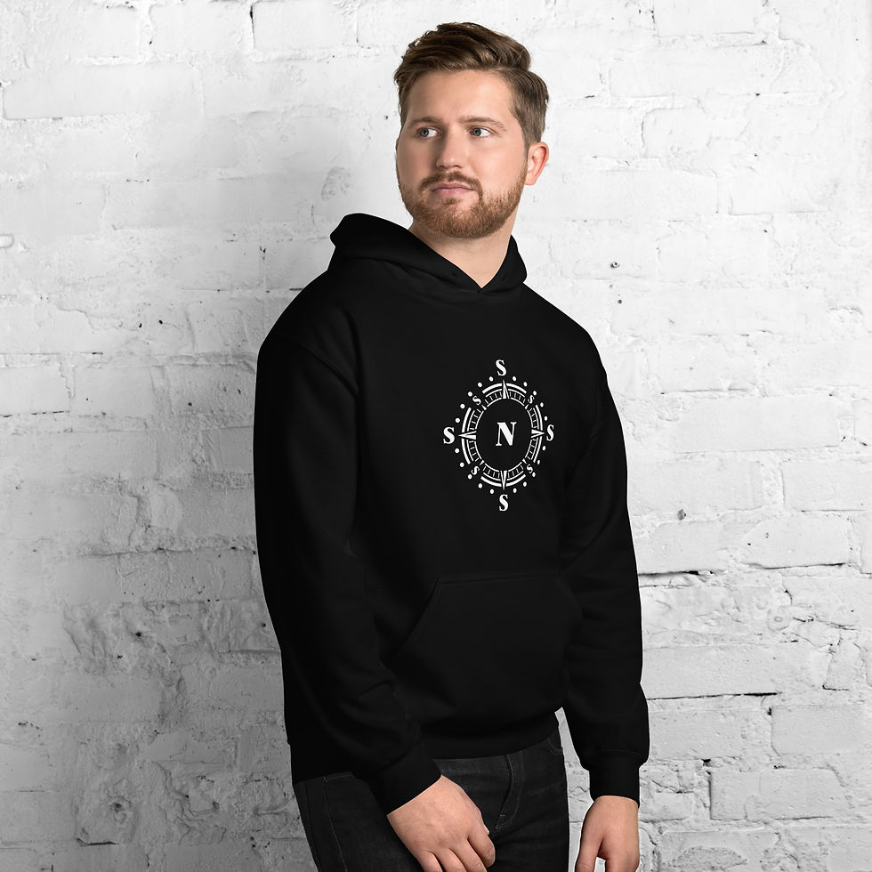 Thumbnail: Everywhere is South - Unisex Hoodie - conspiracymusicguru.com