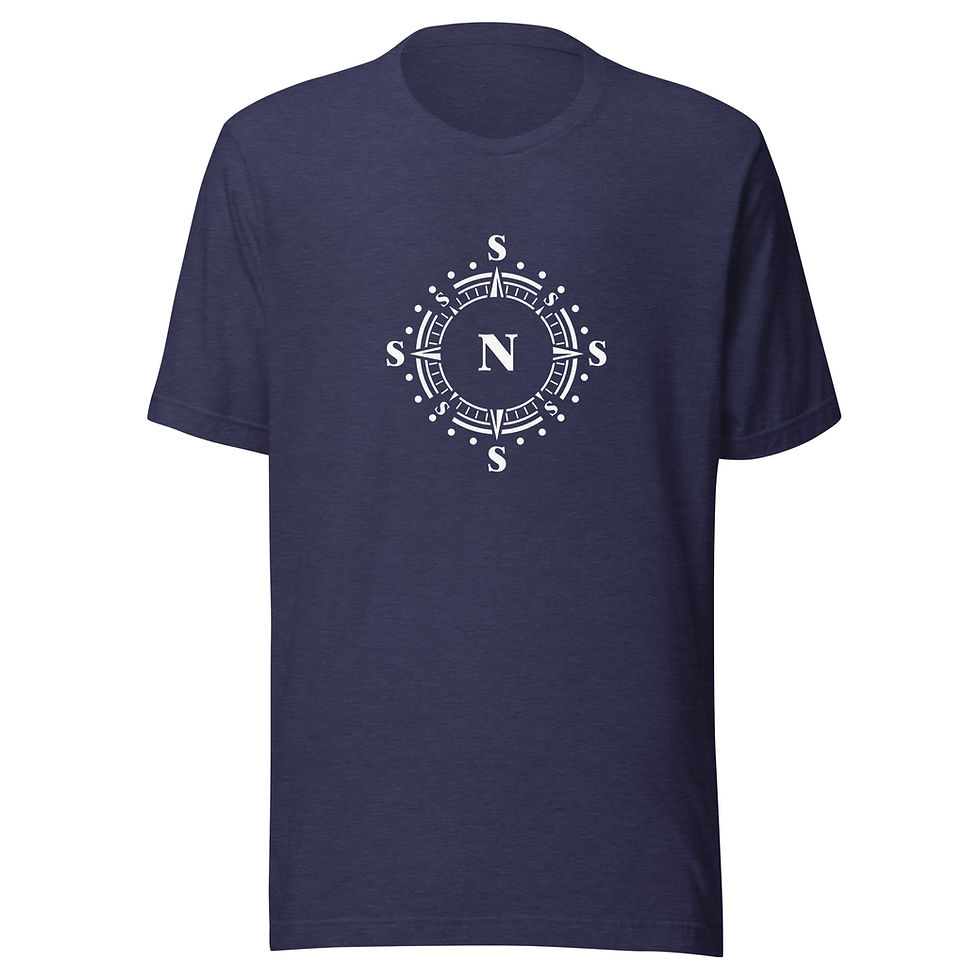 Thumbnail: Everywhere is south - Unisex t-shirt