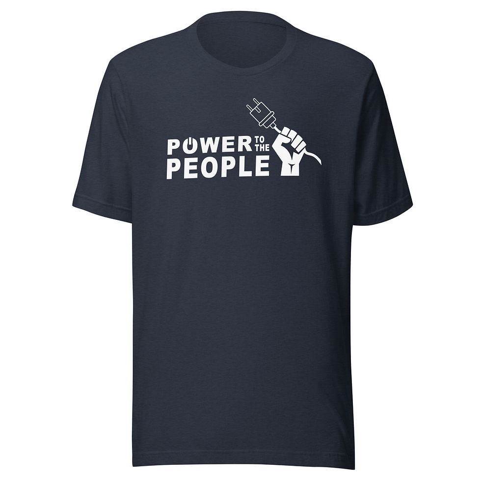 Thumbnail: Power to the people - Unisex t-shirt