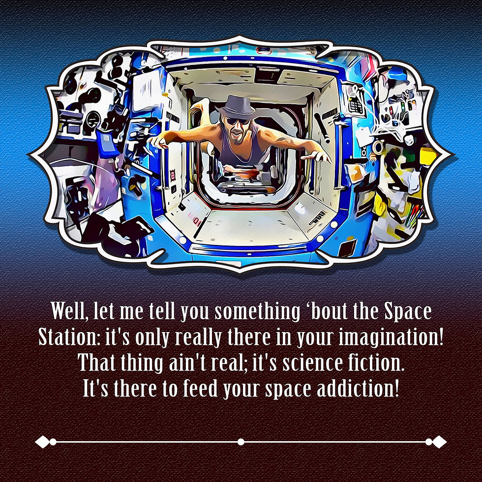 Thumbnail: a page from the "Flat Earth Man" eBook, perfect for home schooling!