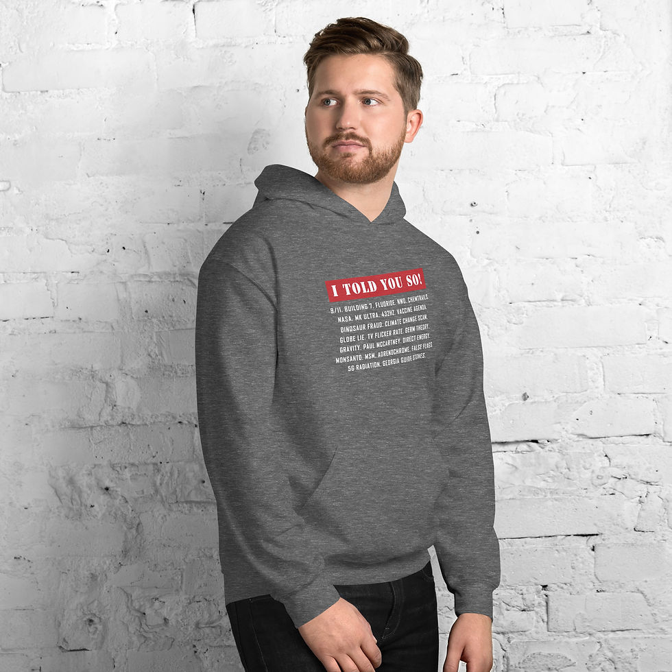 Thumbnail: I told you so - Unisex Hoodie
