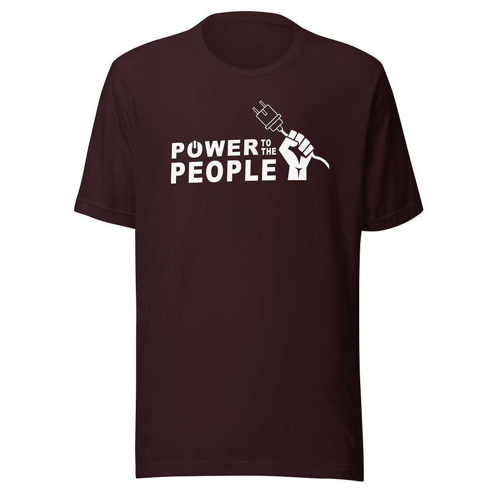Thumbnail: Power to the people - Unisex t-shirt