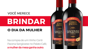 Você merece brindar o Dia da Mulher