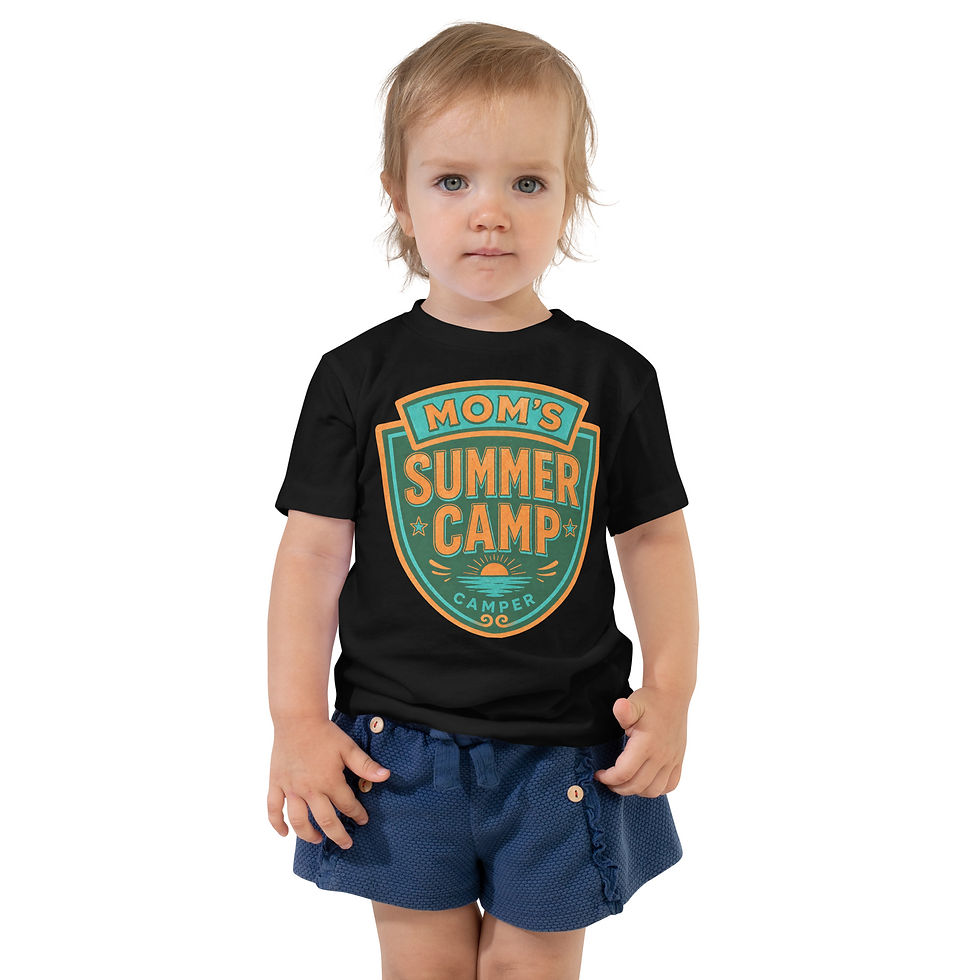 Thumbnail: Mom's Summer Camp Camper Toddler Tee