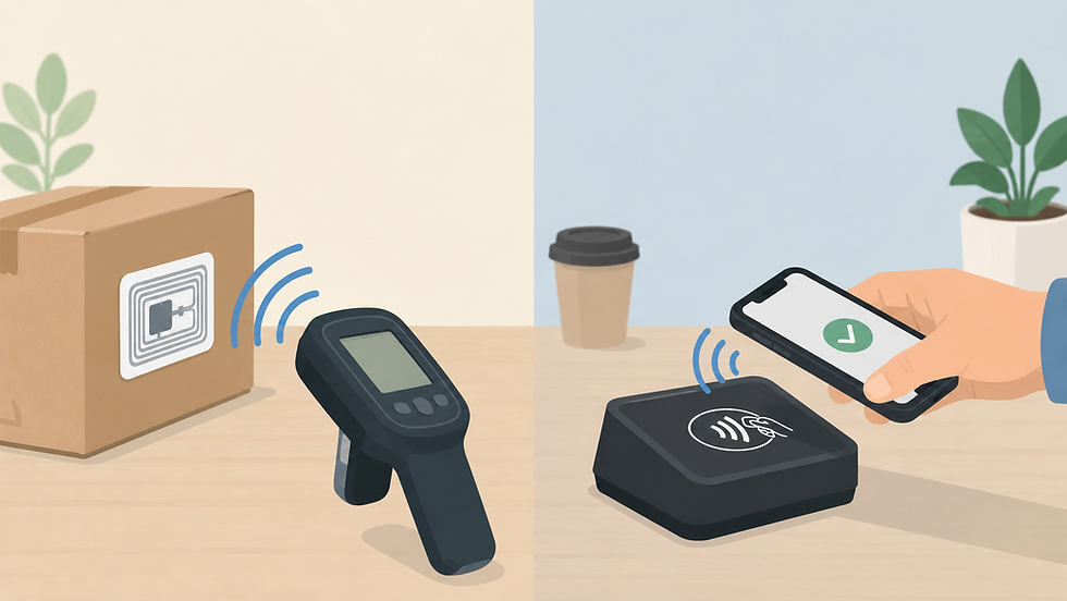 【Tech 101】RFID vs. NFC: What’s the Difference? A 2026 Guide for Businesses to Choose the Right Solution