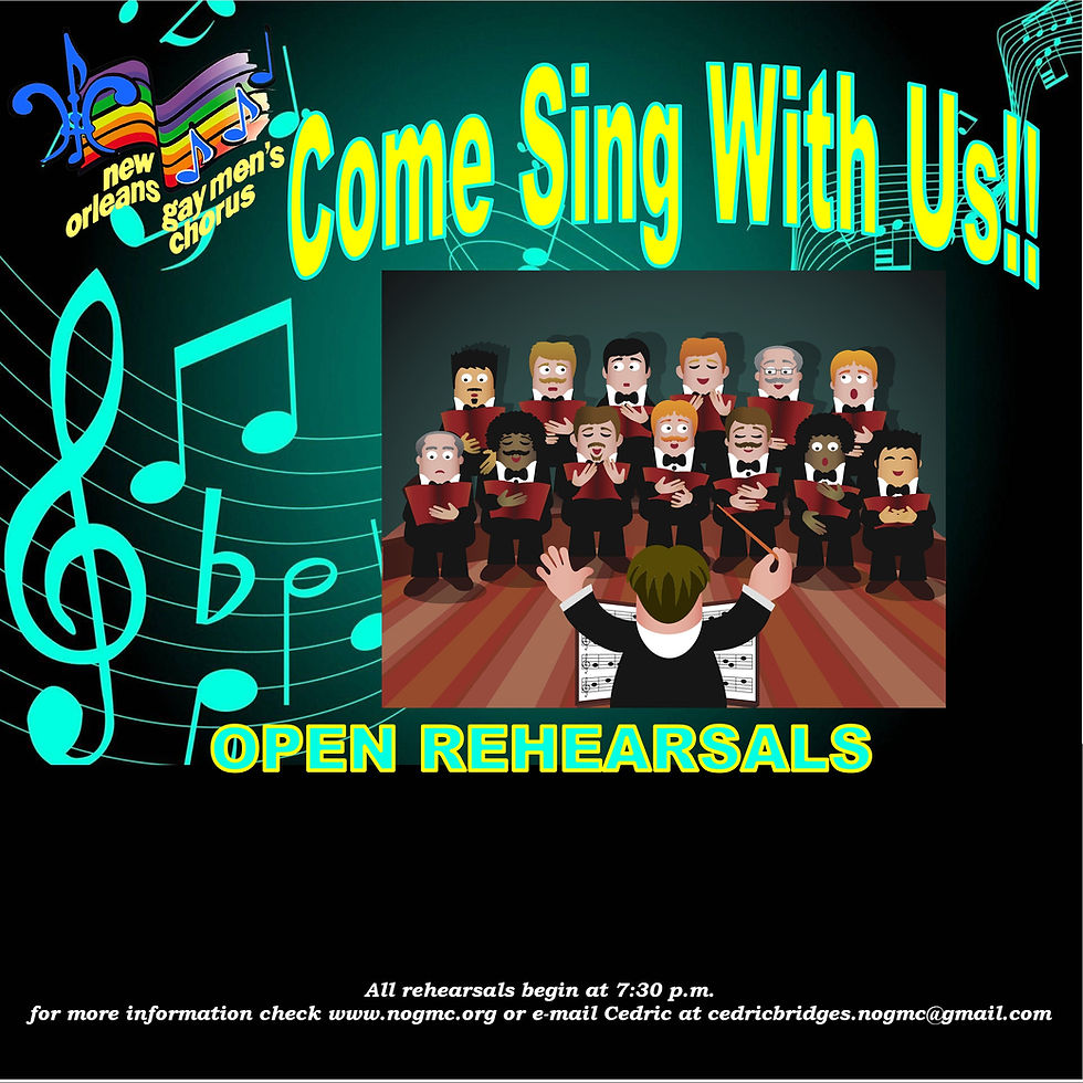 Open Rhearsals - New Orleans