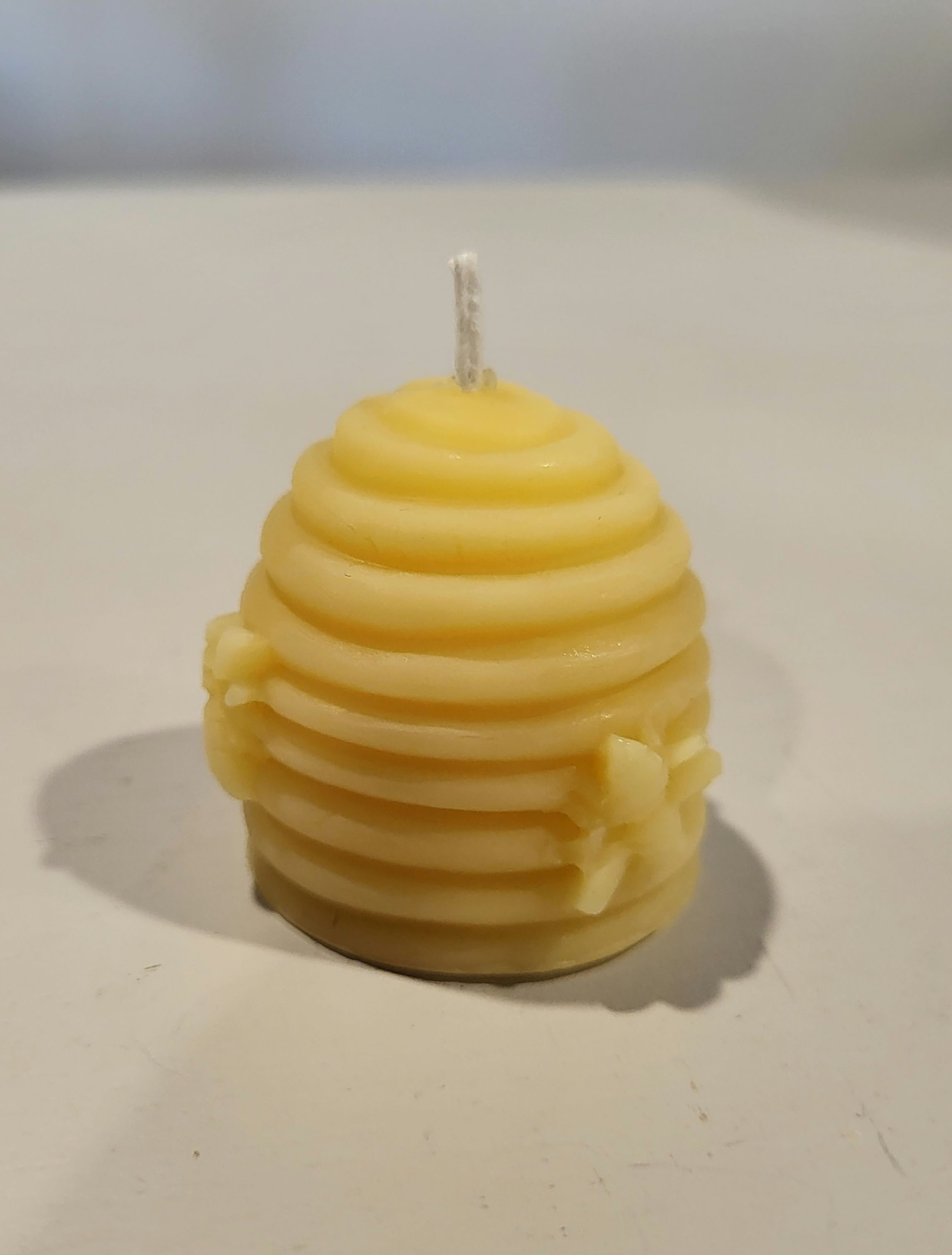 Small Beehive Beeswax Votive