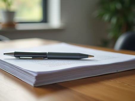 Essential documents for grant preparation