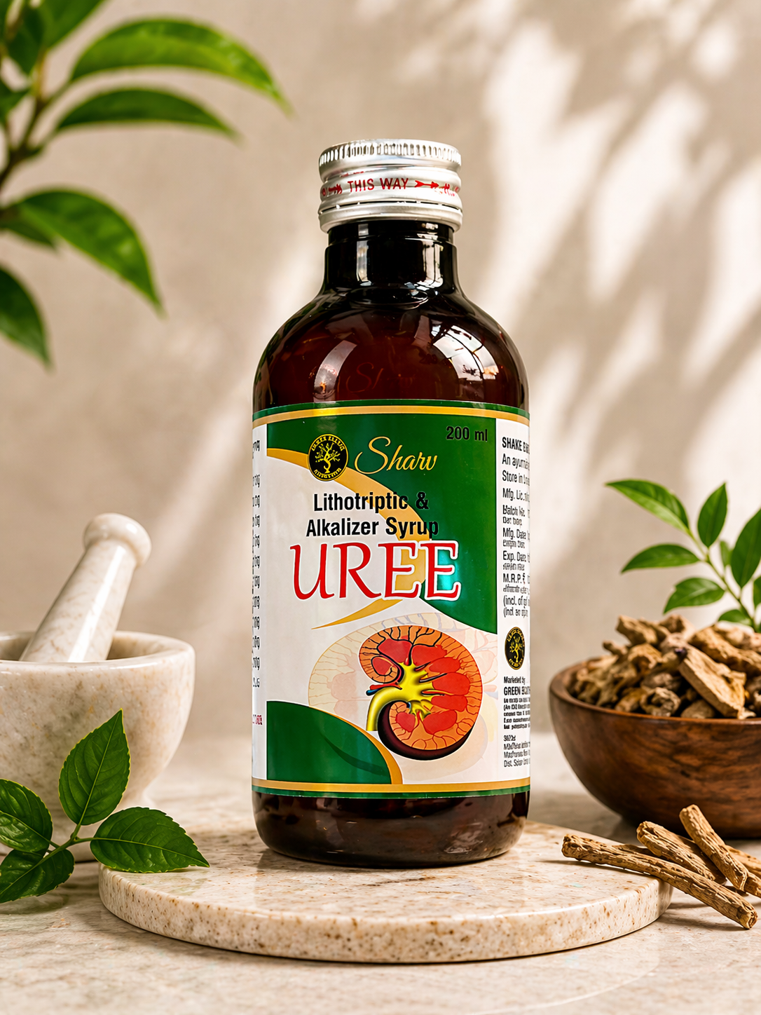 Sharv Uree | Lithotriptic & Alkalise Syrup