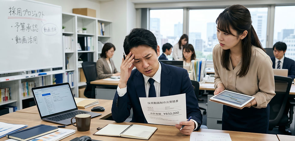 採用動画の制作費、実は「高すぎる」わけではない本当の理由