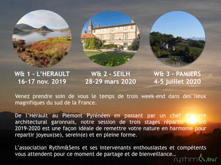STAGE D'AUTOMNE : CLÔTURE DES INSCRIPTIONS - mercredi 16 octobre !!!