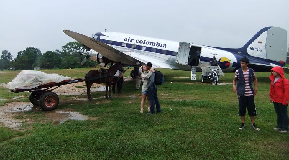 Interesting flight experience in Colombia