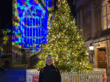 Bath Christmas Tree and Lights