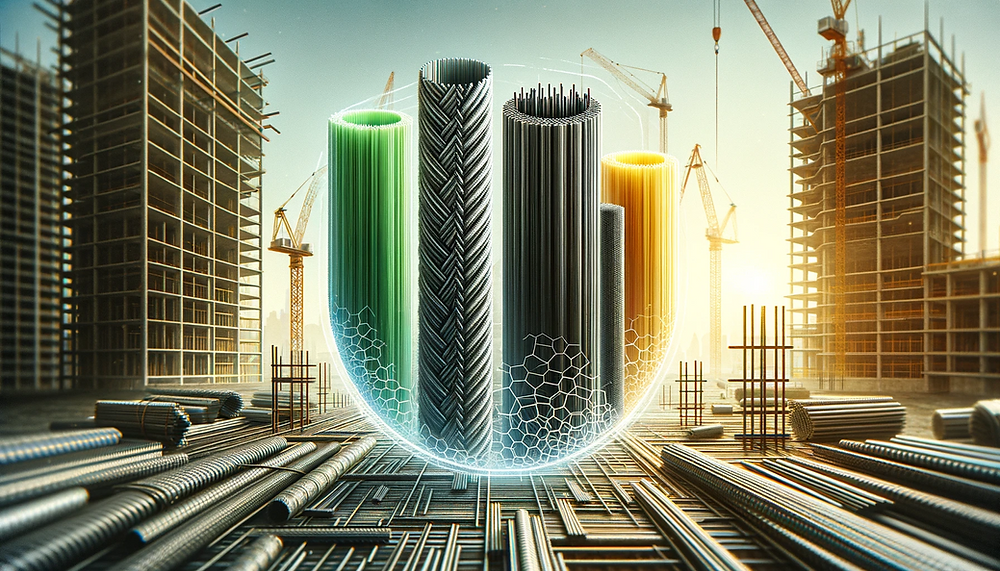 Guide to types of FRP rebars.