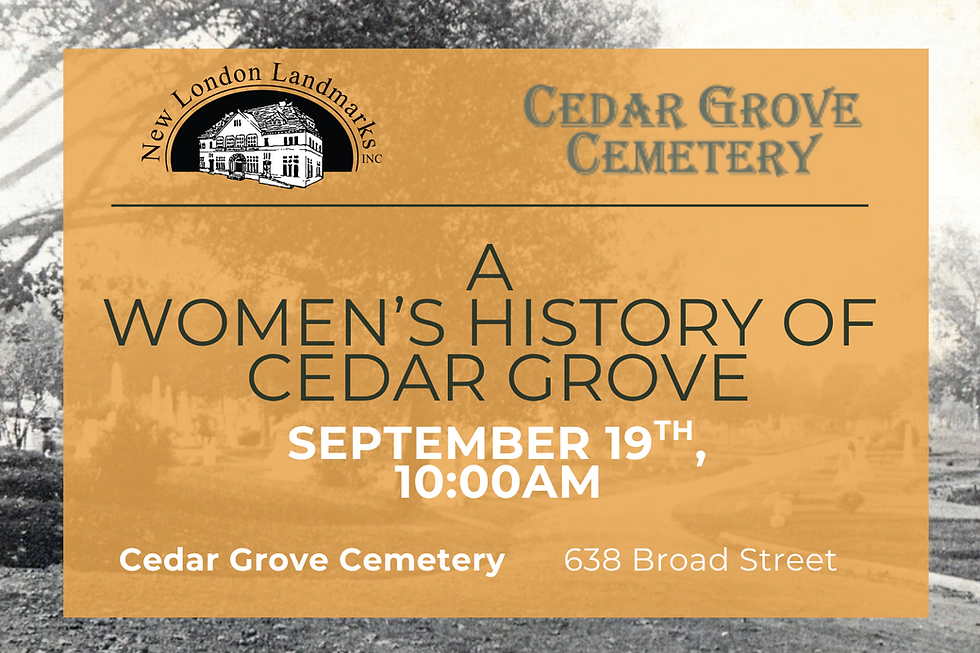 A Women's History of Cedar Grove Cemetery