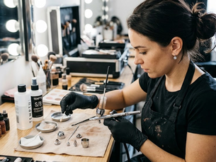 Can Makeup Artists Deduct Airbrush Machine Cleaning Solutions Separately From the Machine?