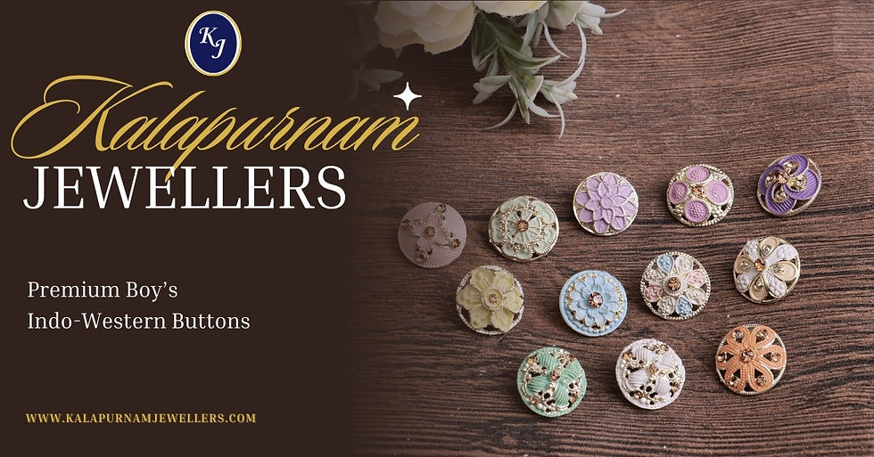 Premium boys' buttons: Wholesale, custom-designed for stylish ethnic wear.