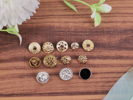 kurta buttons for men and boys by Kalapurnam Jewellers.