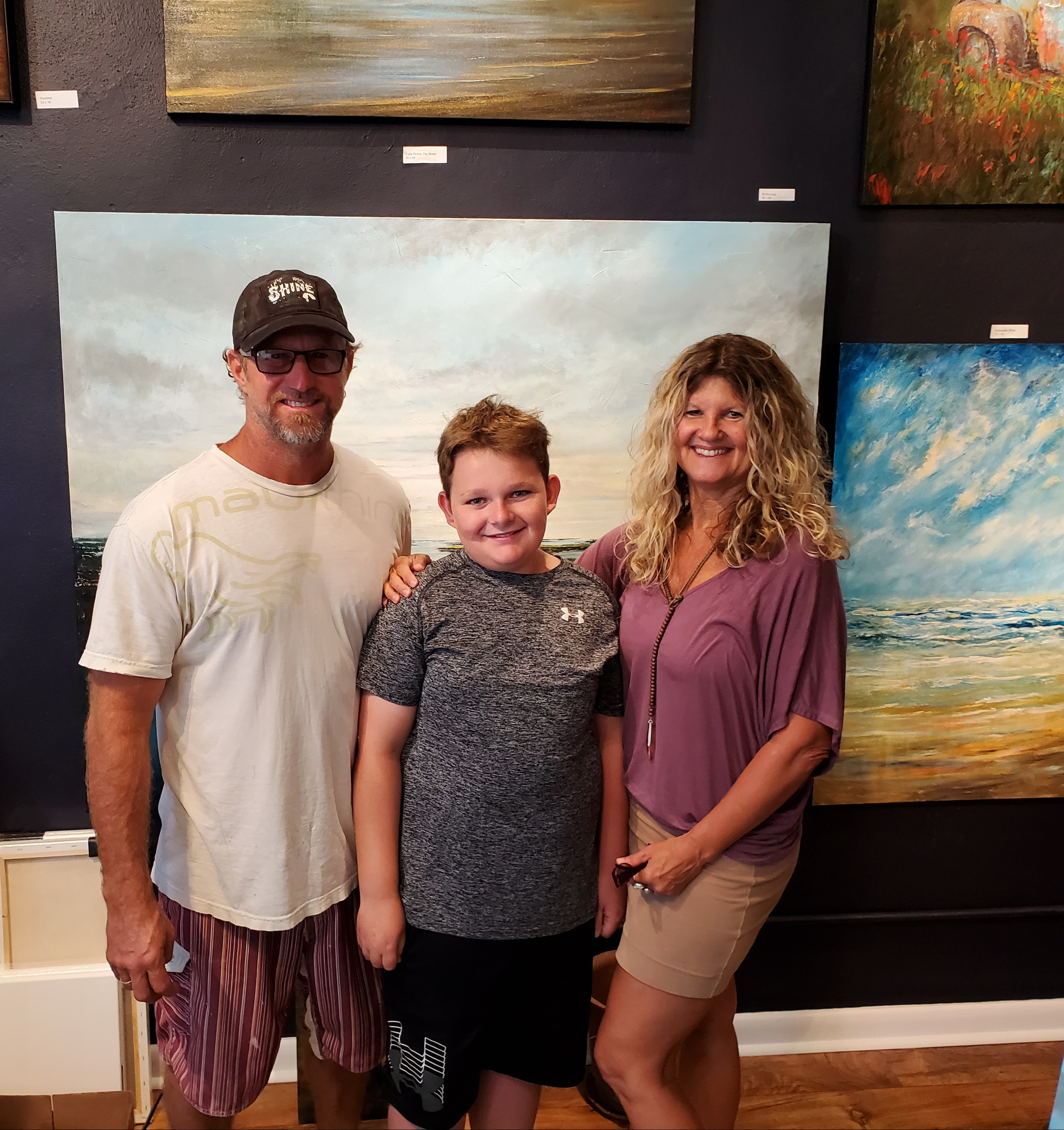 Nate M, Our Youngest Art Collector