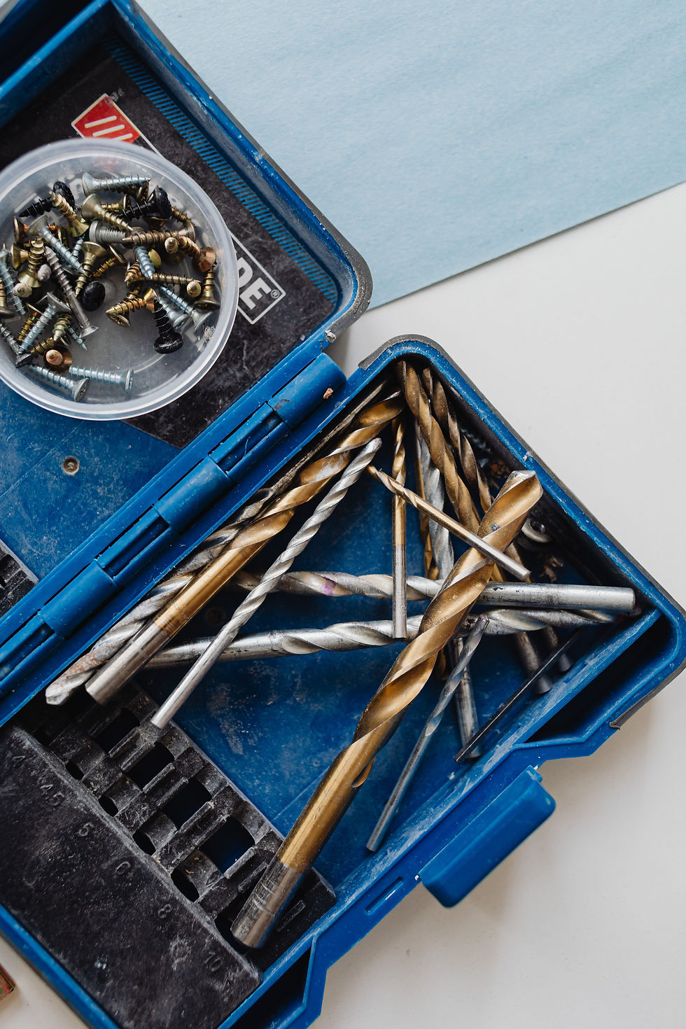 different types of drill bits