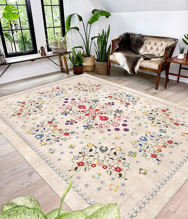 Sardenia Puffy Bambu Doku Halı