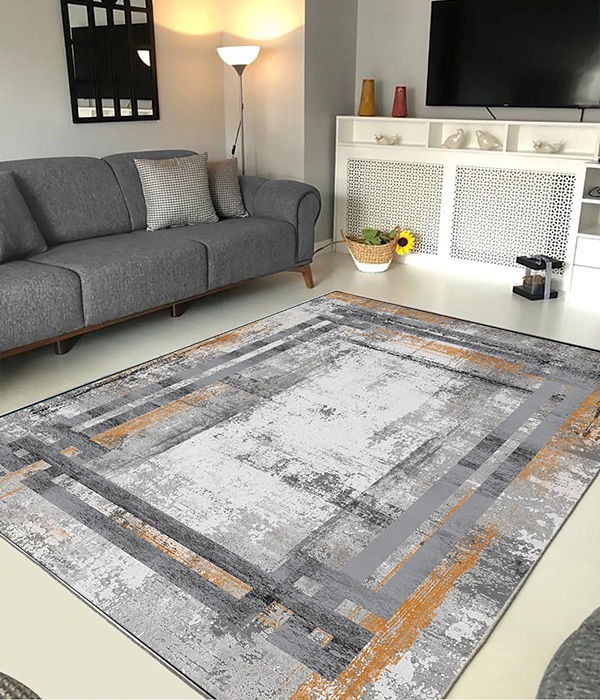 Harleem Orange Kaymaz Taban Halı