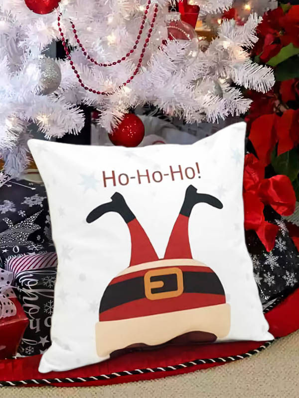 Yılbaşı Temalı Kırlent Kılıfı 43x43cm