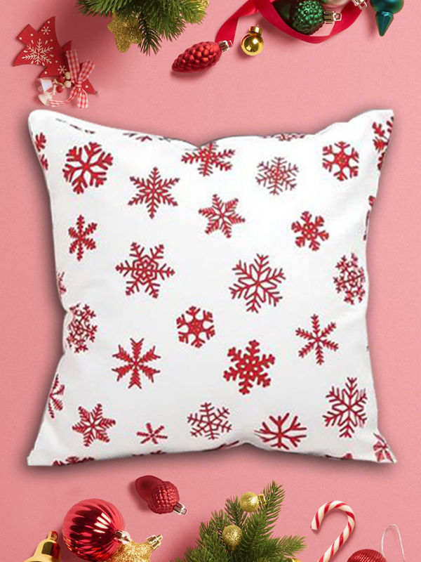 Yılbaşı Temalı Kırlent Kılıfı 43x43cm