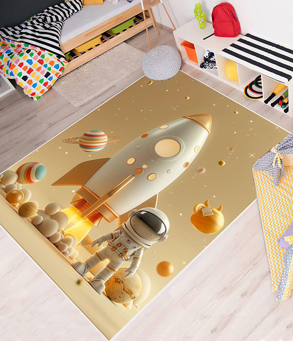 Astronot 1 Çocuk Odası Halısı