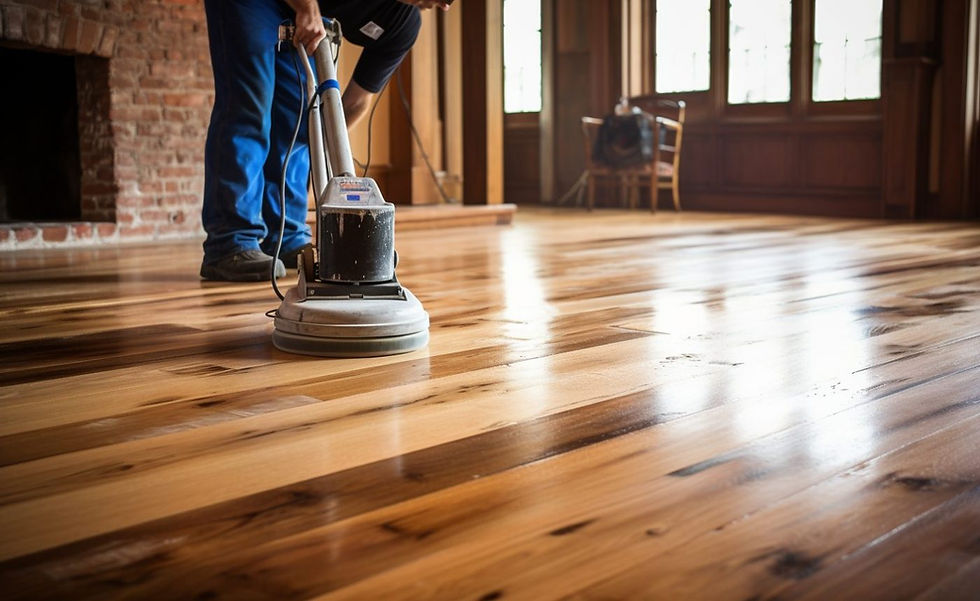 Experienced best floor refinishers restoring worn hardwood floors with professional sanding, refinishing, and long-lasting protective finishes.