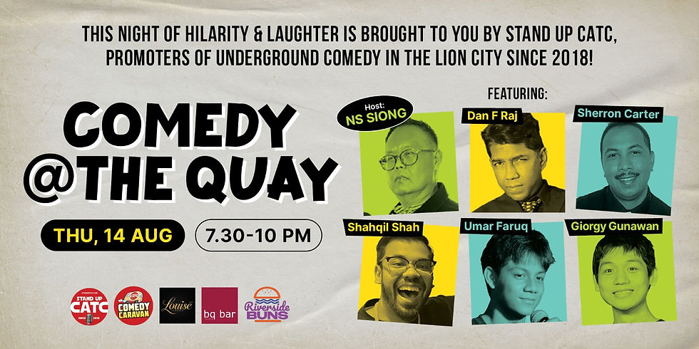 COMEDY @ THE QUAY!