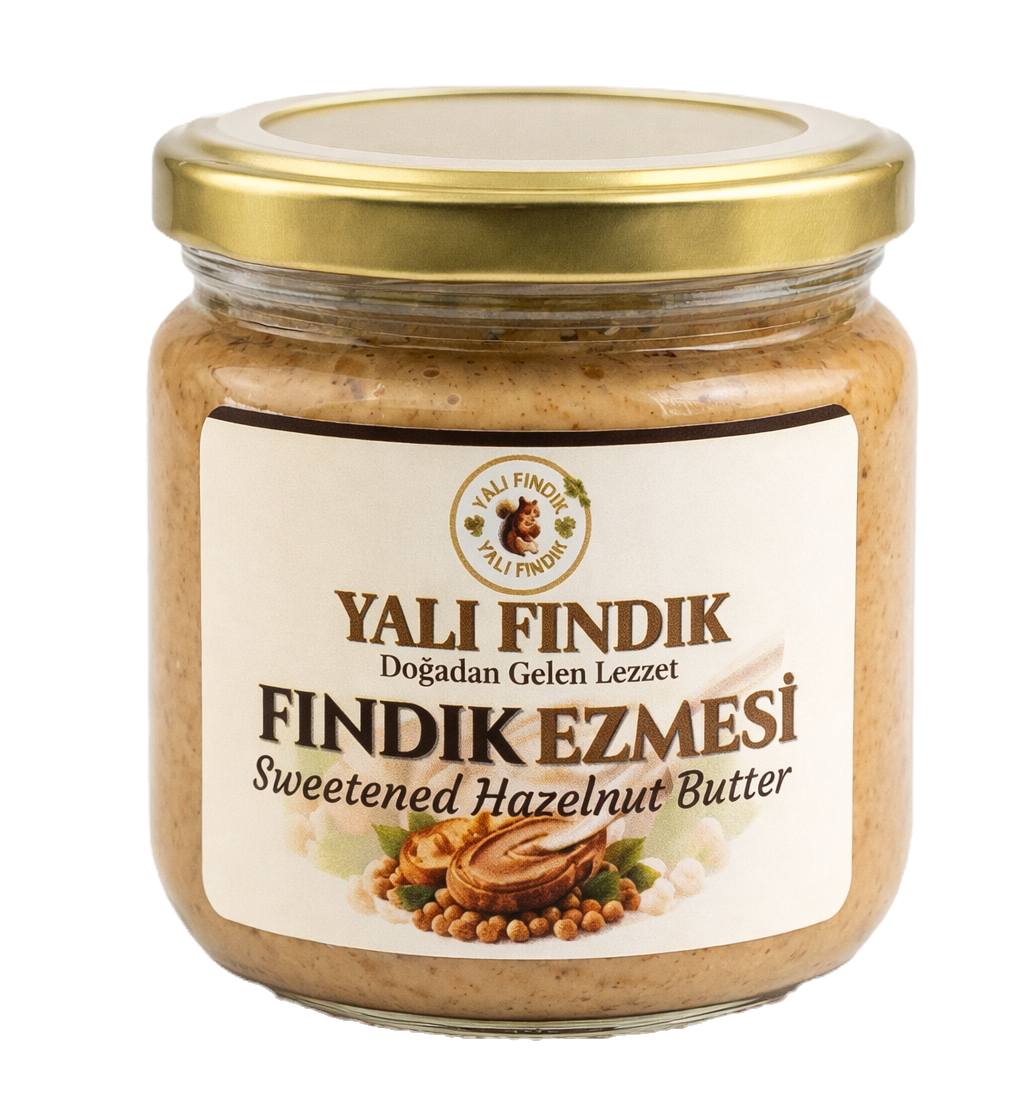 Yali Findik %100 Saf Giresun Findik Ezmesi 400g Buyuk Boy Cam Kavanoz