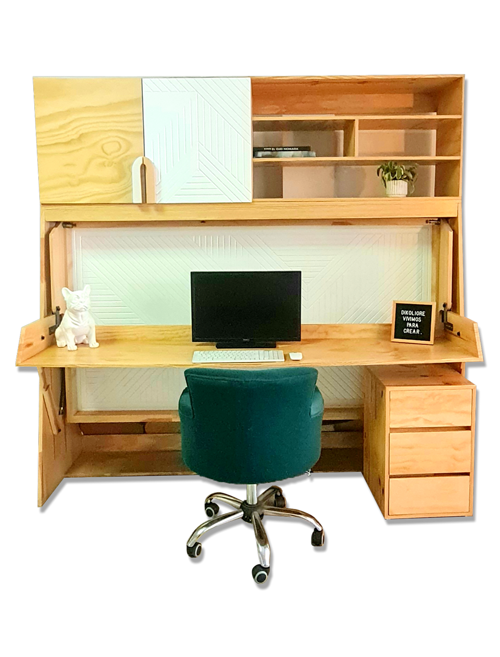 Miniatura: Cama estudio-Abatible