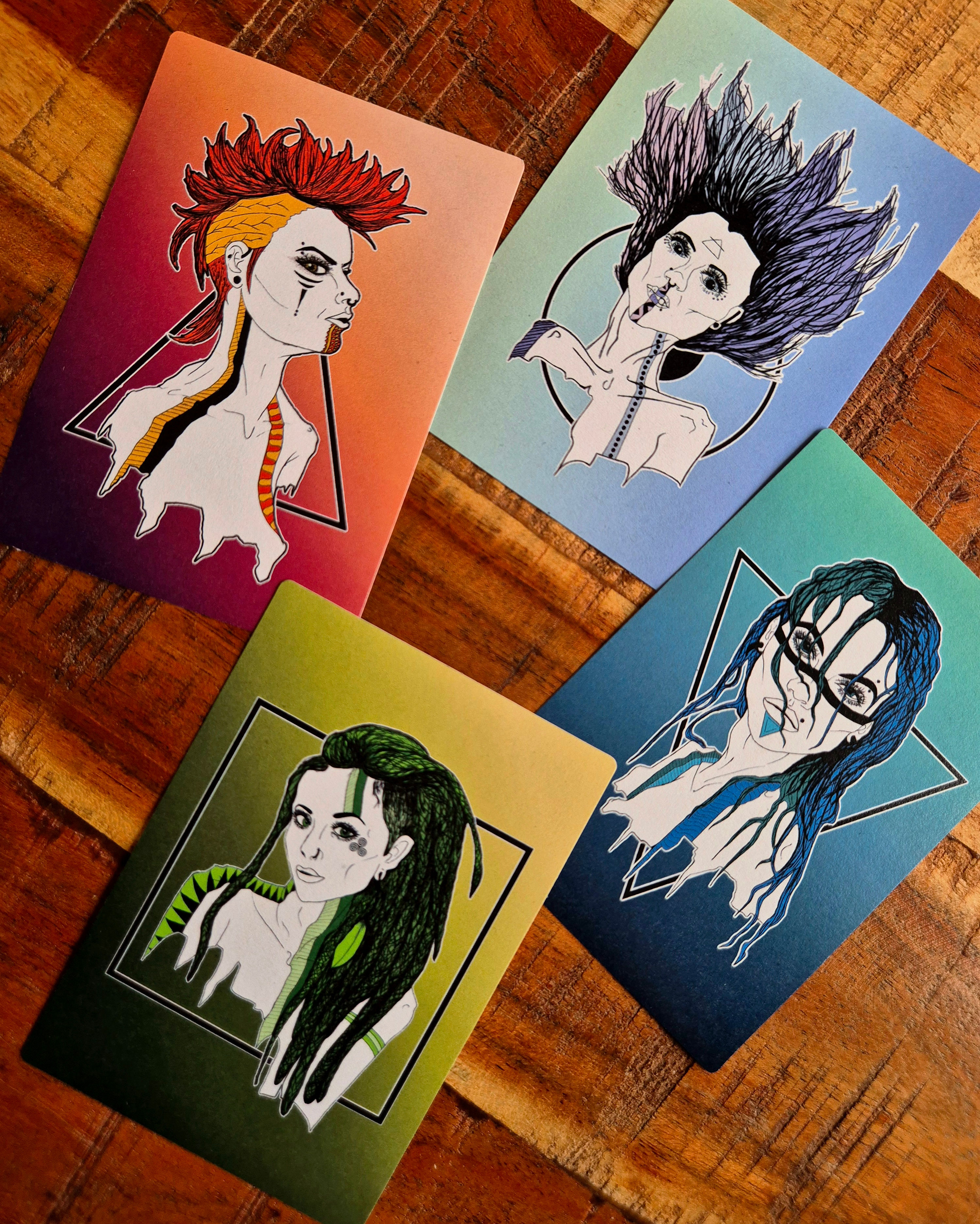 The Elementals - Stickers